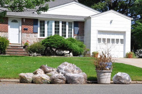 Eco-friendly garden clearance waste management