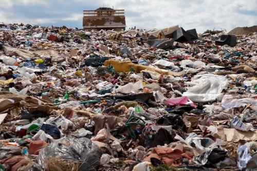 Recycling process in Leatherhead waste management